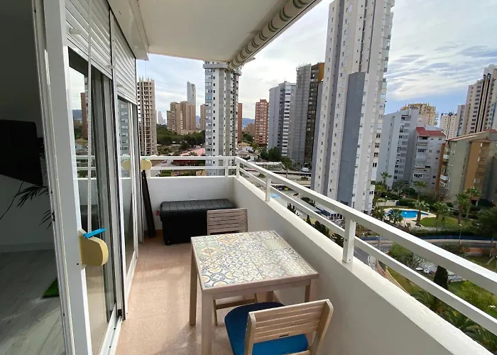 公寓 Cozy Poniente 5 Min From The *